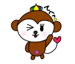 mon-monchi sticker #10104360