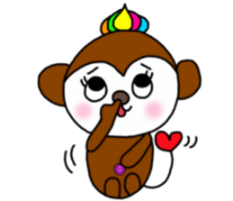 mon-monchi sticker #10104375