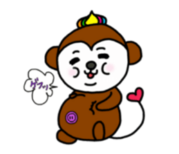 mon-monchi sticker #10104376