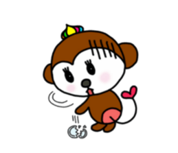 mon-monchi sticker #10104380