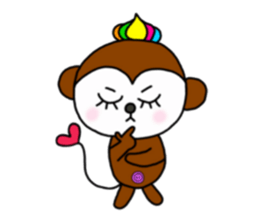 mon-monchi sticker #10104381