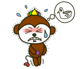 mon-monchi sticker #10104386