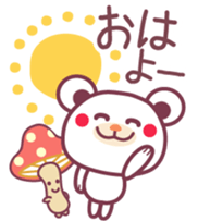 Spring -Chocolate bear- sticker #10104436