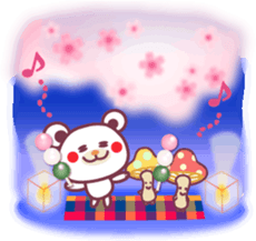 Spring -Chocolate bear- sticker #10104438