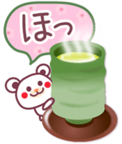 Spring -Chocolate bear- sticker #10104466