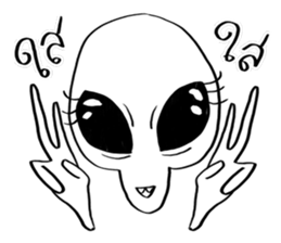 Conversations with Aliens 2 sticker #10104665