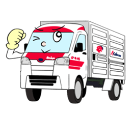 Akabou kun goes! sticker #10104950