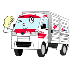 Akabou kun goes! sticker #10104950