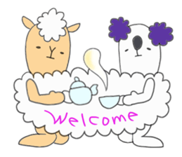 Sheep and  Koala sticker #10105642