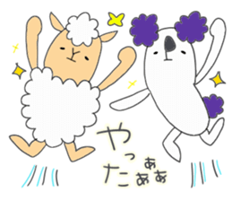 Sheep and  Koala sticker #10105669
