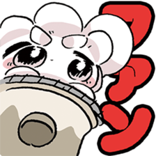 omochialien words Collection sticker #10105672