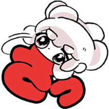 omochialien words Collection sticker #10105677