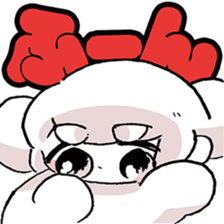 omochialien words Collection sticker #10105679