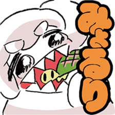 omochialien words Collection sticker #10105686