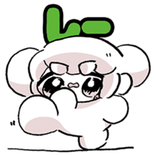 omochialien words Collection sticker #10105699