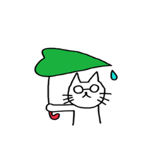 Glasses & cat sticker #10105747