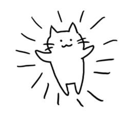 Cat of the Hakata dialect. sticker #10106368