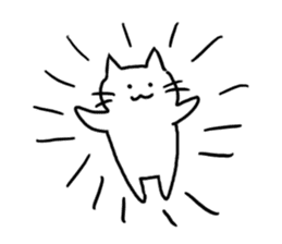 Cat of the Hakata dialect. sticker #10106368