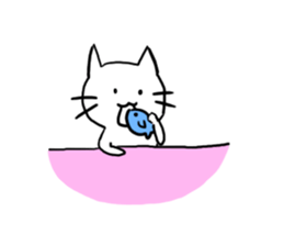 Cat of the Hakata dialect. sticker #10106370