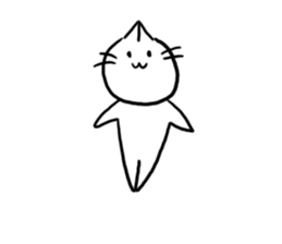 Cat of the Hakata dialect. sticker #10106372
