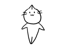 Cat of the Hakata dialect. sticker #10106372