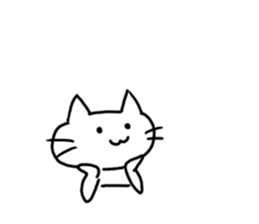 Cat of the Hakata dialect. sticker #10106373