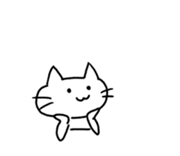 Cat of the Hakata dialect. sticker #10106373