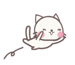 cat is daily conversation stamp sticker #10107113