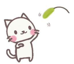 cat is daily conversation stamp sticker #10107122