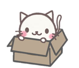 cat is daily conversation stamp sticker #10107124