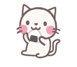 cat is daily conversation stamp sticker #10107125