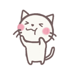 cat is daily conversation stamp sticker #10107126
