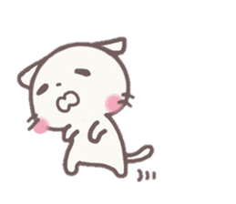 cat is daily conversation stamp sticker #10107129