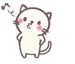 cat is daily conversation stamp sticker #10107130