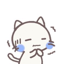 cat is daily conversation stamp sticker #10107136