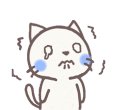 cat is daily conversation stamp sticker #10107137