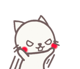 cat is daily conversation stamp sticker #10107144