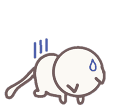 cat is daily conversation stamp sticker #10107146