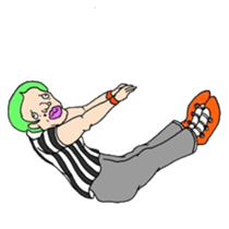 An illustrated Lucha Libre guide sticker #10107196