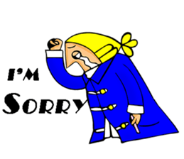 ADAM the funny man sticker #10107476