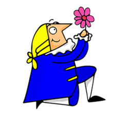 ADAM the funny man sticker #10107487