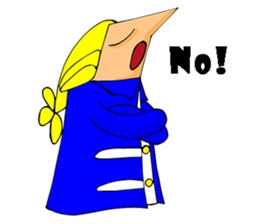 ADAM the funny man sticker #10107495