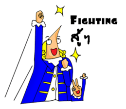 ADAM the funny man sticker #10107503