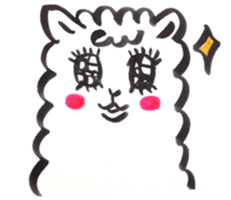 alpacaa sticker #10108167