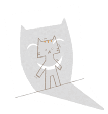 Paper Cat sticker #10109079