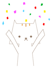 Paper Cat sticker #10109088