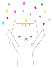 Paper Cat sticker #10109088