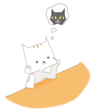 Paper Cat sticker #10109095