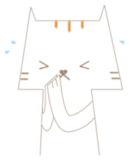 Paper Cat sticker #10109100