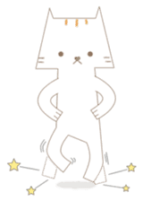 Paper Cat sticker #10109110